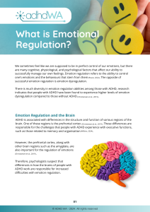 What is Emotional Regulation?